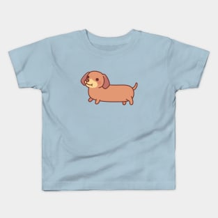 Cute Dachshund Dog Puppy Kids T-Shirt